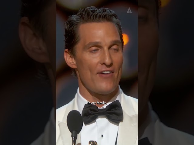 Matthew McConaughey | Behind the Oscars Speech Teaser