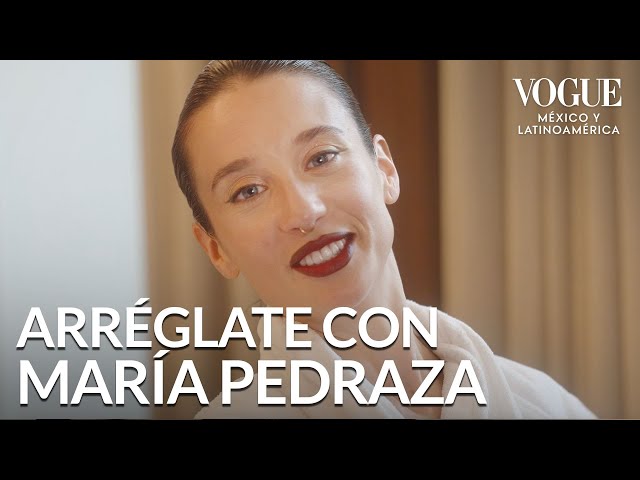 María Pedraza, así se arregló para el desfile de Philosophy en Milán | Vogue México