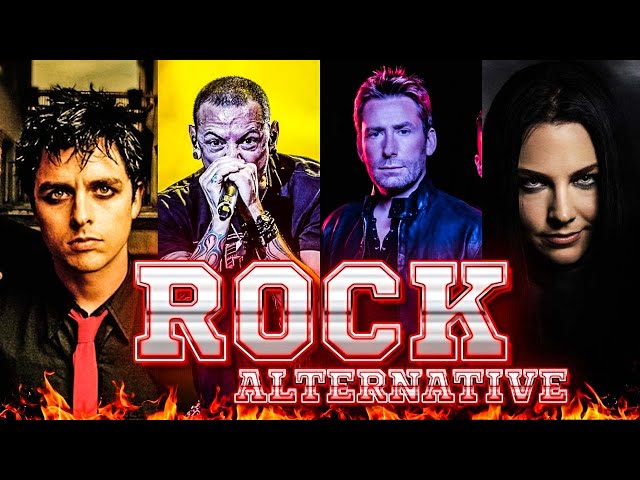 Alternative rock of the 2000s 2009⚡Red Hot Chili Peppers, Linkin Park, Green Day, Evanescence, R.E.M