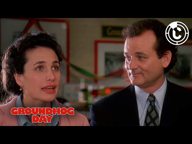 Groundhog Day | Repeatedly Trying With Right (ft. Bill Murray) | CineClips