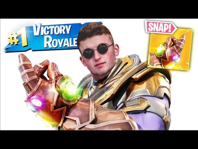 Infinite Lists Getting DUBS On Fortnite (Thanos Live)