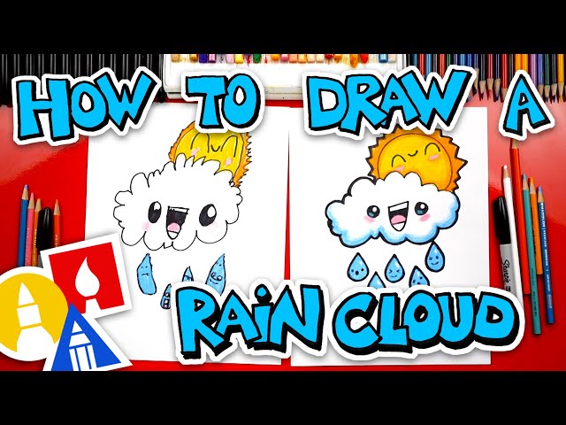 How To Draw A Rain Cloud + Spotlight
