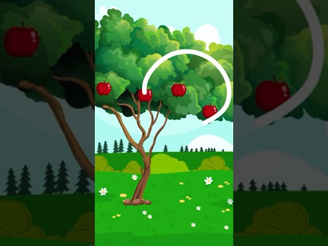 Can you count down the Five Red Apples with The Kiboomers? #shorts