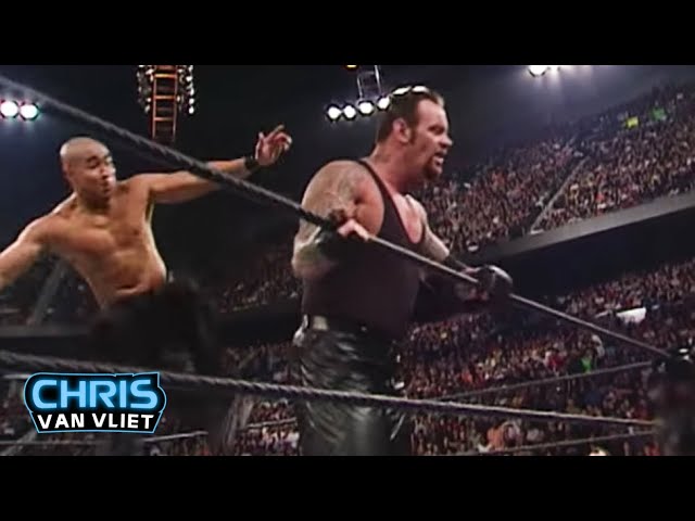 "Are you f**king kidding me?" - Undertaker's reaction to Maven eliminating him at the Royal Rumble