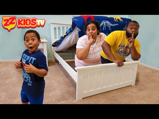 Kids vs Parents Extreme Hide and Seek.   Mom & Dad Cheated.