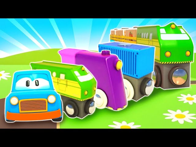 Chu Chu Train for kids & Baby cars! Cartoon Vehicles for kids.