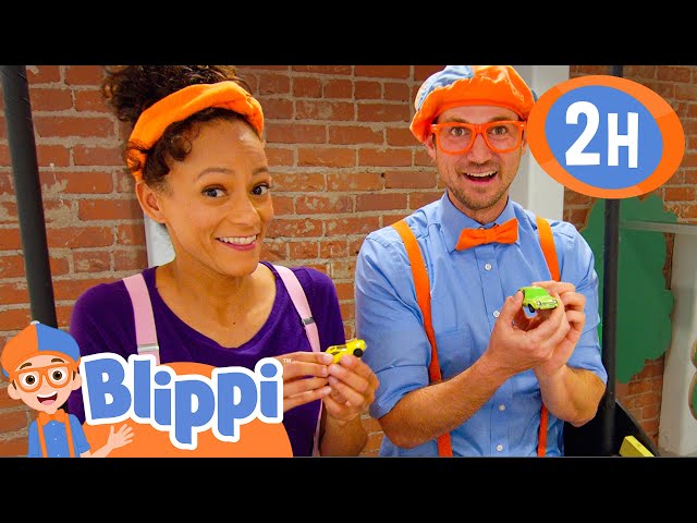 Blippi and Meekah Visit the Southern California Children's Museum! | 2 HOURS OF BLIPPI TOYS