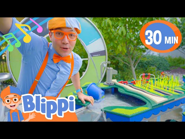 Will it Sink Or Float? | Blippi Music for Children | Nursery Rhymes for Babies