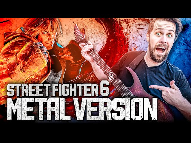 Street Fighter 6 (Ken's Theme) goes harder! Spirit of the Flame 🎵 Metal Version