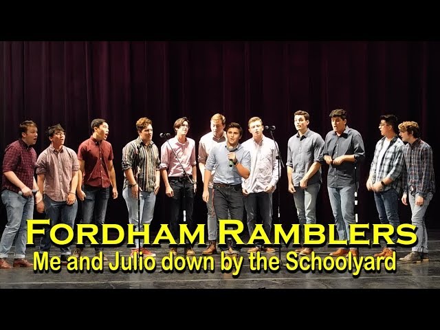 Fordham Ramblers- Me and Julio down by the Schoolyard