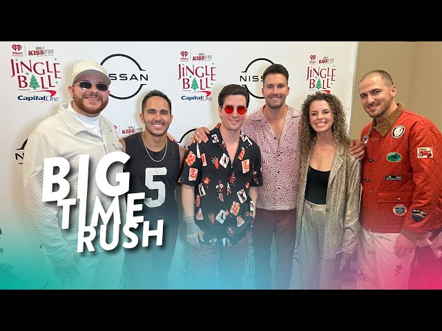 Backstage with Big Time Rush - Jingle Ball 2023