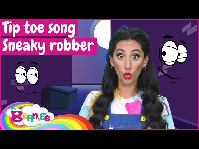 Sneaky Robber  | Dance Along With The Beanies | Nursery Rhymes and Funny Songs for Kids