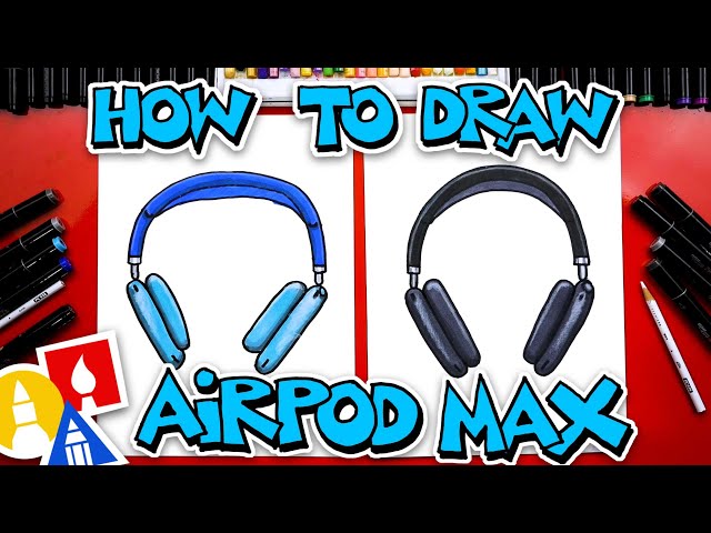 How To Draw AirPod Max Headphones