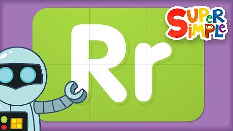 Learn the ABCs! - All about the Letter R!