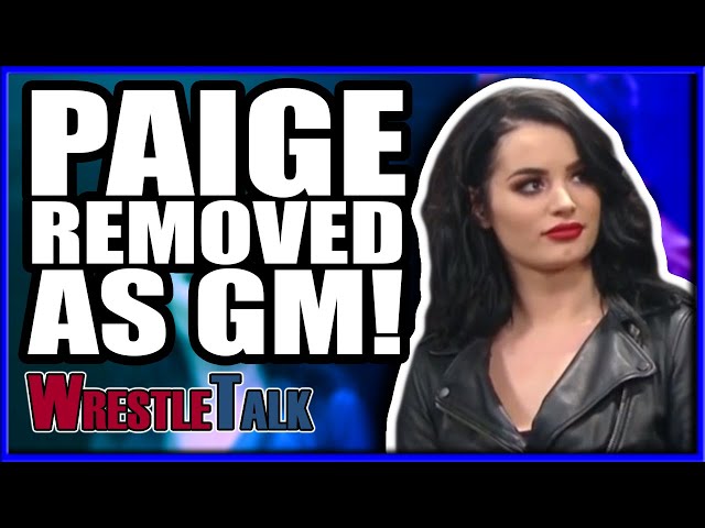 Paige REMOVED As Smackdown General Manager! | WWE Smackdown Live Dec. 18 2018 Review!