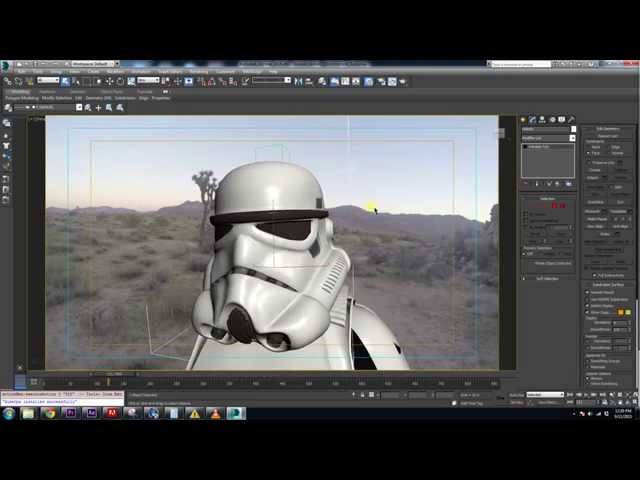 Speed Modelling a Stormtrooper Helmet (WIP)