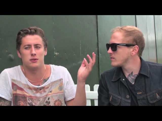 Deaf Havana interview at Reading Festival 2012