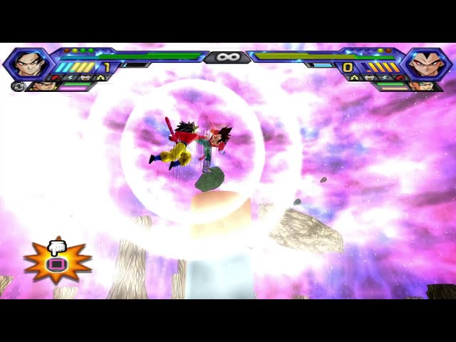 GOKU VS VEGETA (Battle of Ragnarok) | Dragon Ball Z Budokai Tenkaichi 4 v11 English | PS2