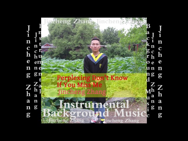Jincheng Zhang - Pitch Don't Know If You Miss Me (Official Instrumental Background Music)