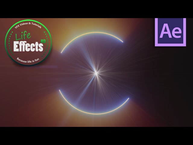Trapcode Shine Experiment with Saber | "Shining Circle" | After Effects Audio React