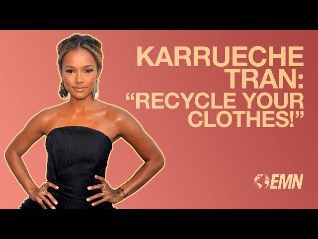 Karrueche Tran Wants You to Recycle Your Clothes at H&M