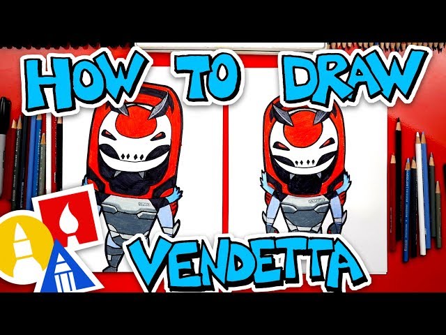 How To Draw Vendetta Skin From Fortnite