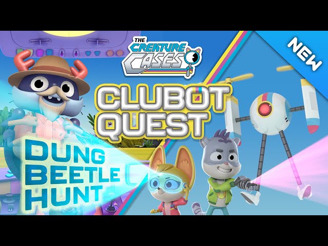 @CreatureCases - 🪲 Dung Beetle Hunt 😼🦊 | Clubot Quests | Sam and Kit Mysteries