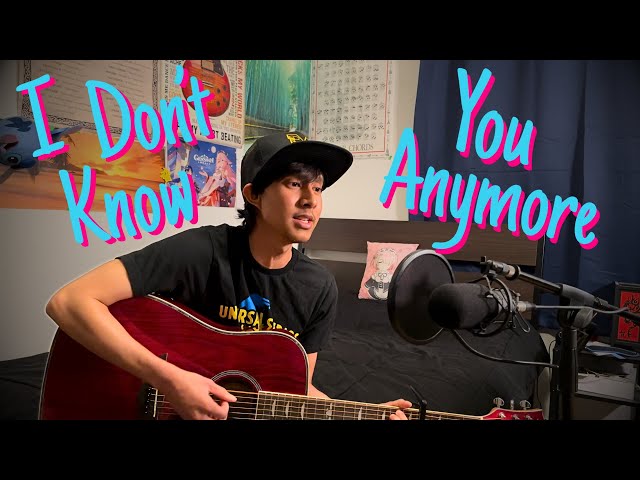 I Don't Know You Anymore - Eric Nam | Acoustic Cover by JQ