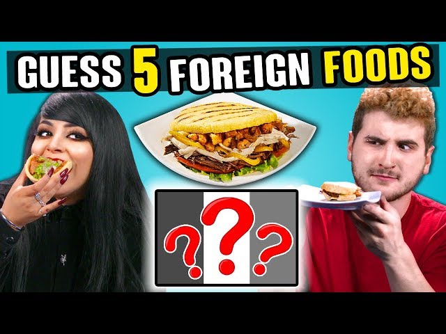 Adults Try To Guess 5 Foreign Foods | People Vs. Food