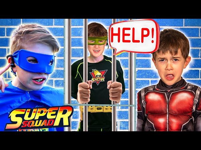 Superhero Showdown from The Secret Escape Room Hideout! - (Super Squad Episode 7)