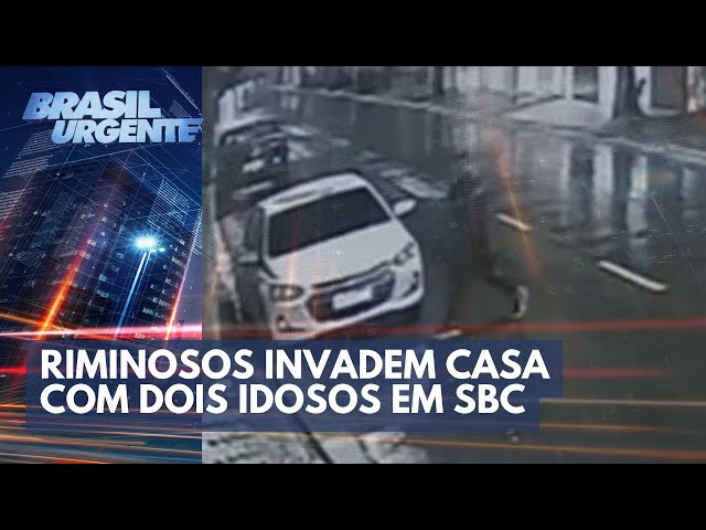 Bandidos invadem residência para roubar e agridem moradores | Brasil Urgente