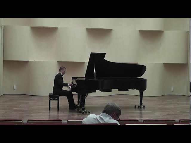 Paulius Bruzas Piano Performance -  The Final Examination
