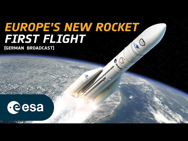 Erstflug der Ariane 6 (Offizielle Übertragung)