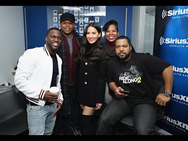 Hilarious Ride Along2 Cast Kevin Hart, Ice Cube & Olivia Munn Interview + Chocolate Droppa Freestyle