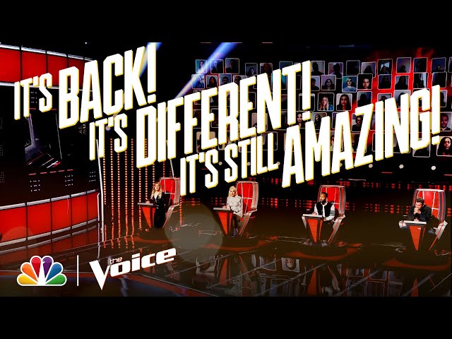 Kelly, Blake, John and Gwen Return as Season 19 Goes Virtual - The Voice 2020