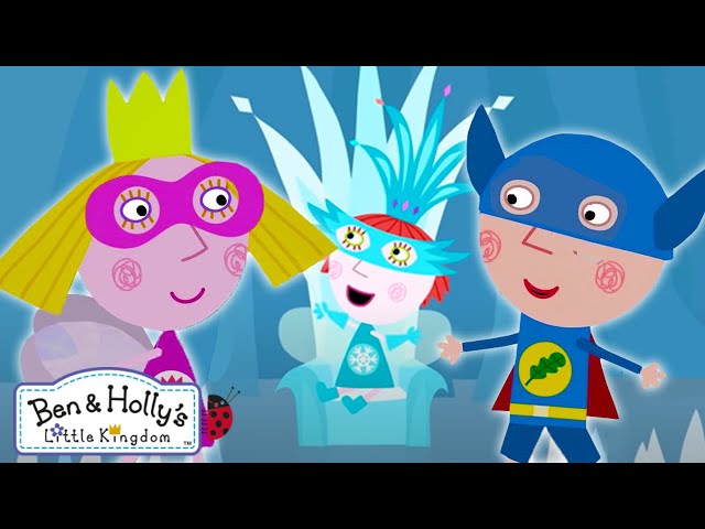 Ben and Holly's Little Kingdom | Superheroes vs Ice Queen! | Kids Cartoon Shows