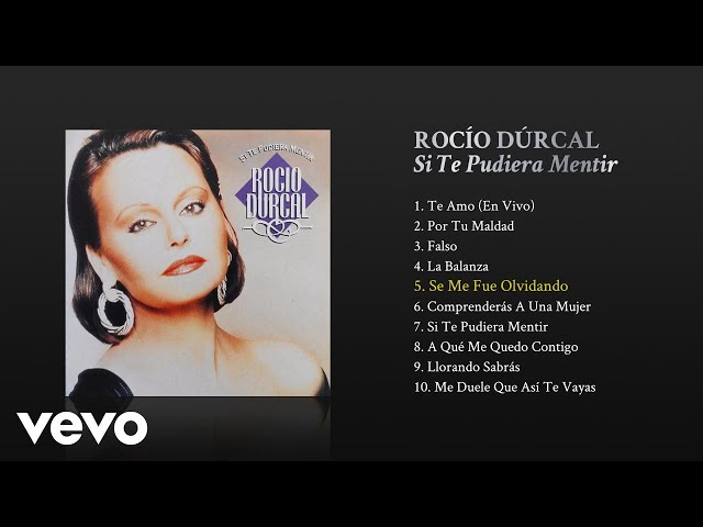 Rocío Dúrcal - Se Me Fue Olvidando (Cover Audio)