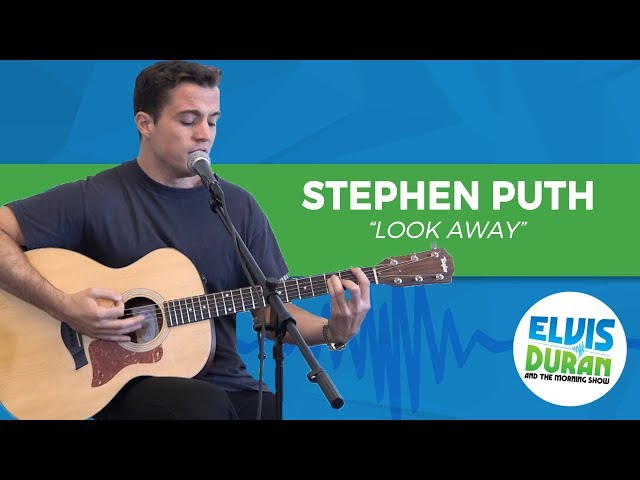 Stephen Puth - "Look Away" | Elvis Duran Live
