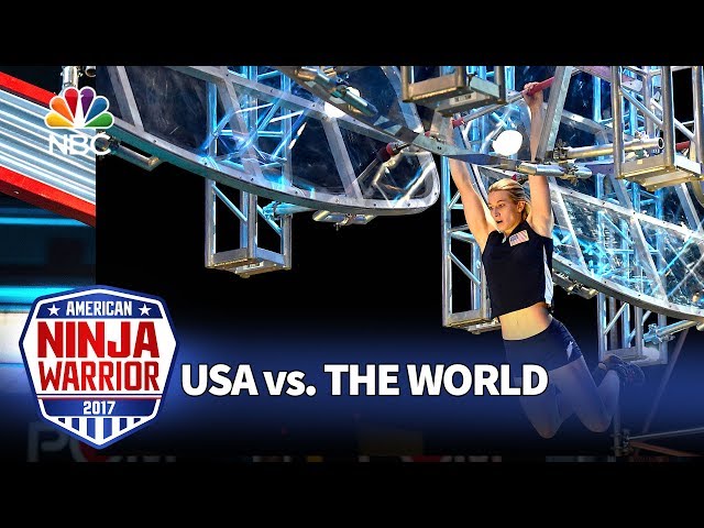 Jessie Graff’s Record-Breaking Run - American Ninja Warrior: USA vs. The World