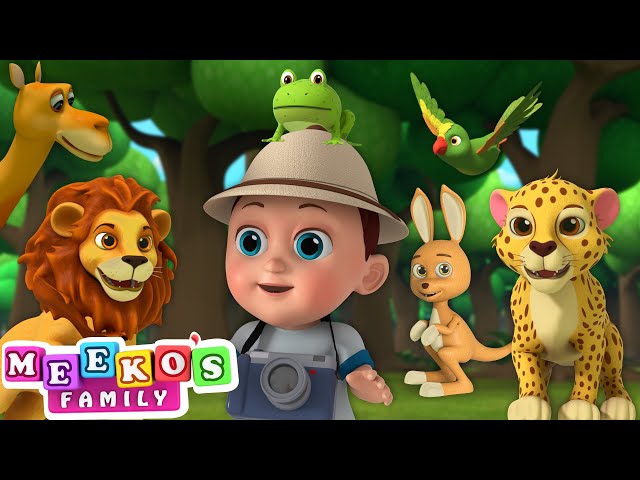 Meeko's Family | Move It Like The Animals Song | Kids Songs and Baby Songs