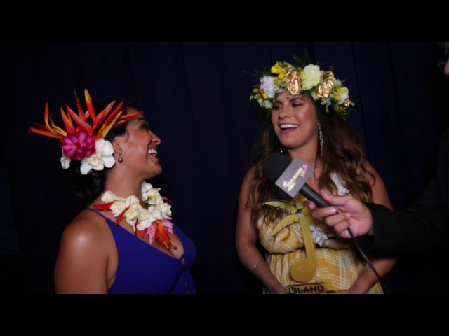 Kimié Miner Backstage Interview After Winning Female Artist!