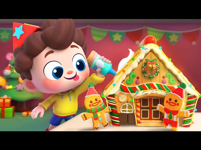 A Big Gingerbread House | Jingle Bells | Nursery Rhyme & Kids Songs | Neo's World | BabyBus