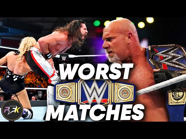 10 Worst WWE Universal Championship Matches Ever | partsFUNknown