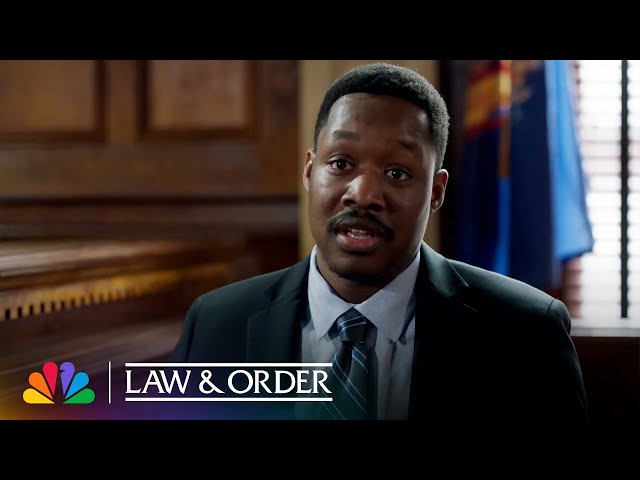 A Widower Begs to See His Baby While on the Stand | Law & Order | NBC