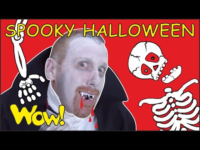 Spooky Halloween Songs and Stories for Kids from Steve and Maggie | Free Speaking Wow English TV