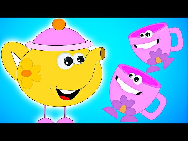 I'm A Little Teapot Song | HooplaKidz Nursery Rhymes & Kids Songs