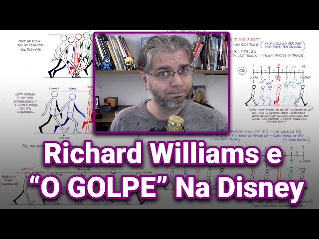 podcast #01  Richard Williams e o Golpe na Disney
