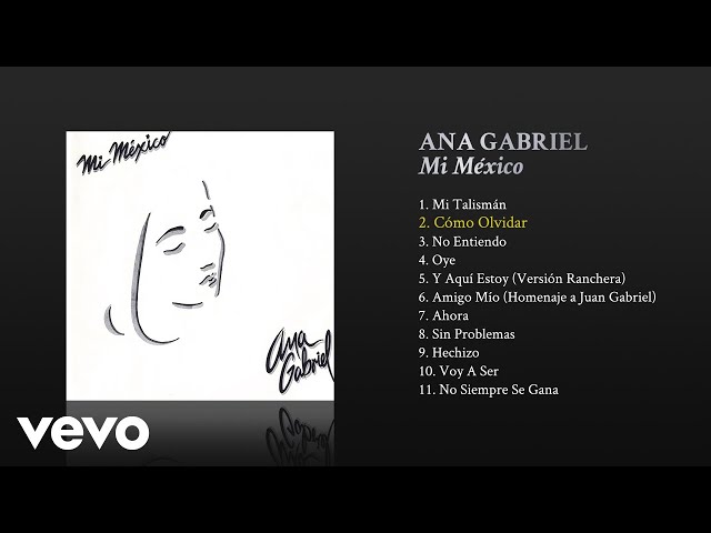 Ana Gabriel - Cómo Olvidar (Cover Audio)
