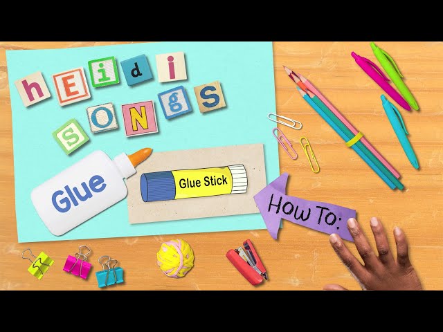 How to Use Glue - Crafts With Miss Kim