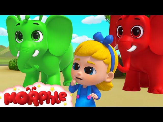 Orphle and Morphle the Paintbrush - Mila and Morphle | Cartoons for Kids | Morphle TV